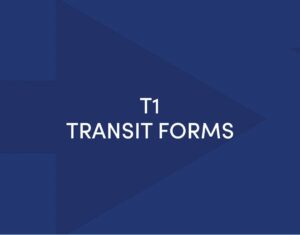 T1 TRANSIT FORMS - VEHICLE CUSTOMS CLEARANCE2
