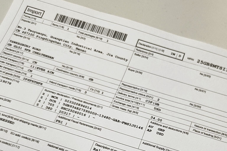 Import Form
