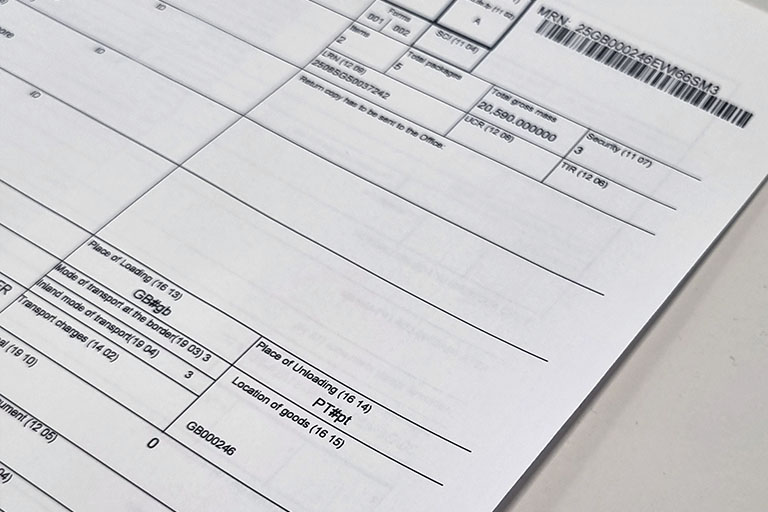 T1 Transit Form